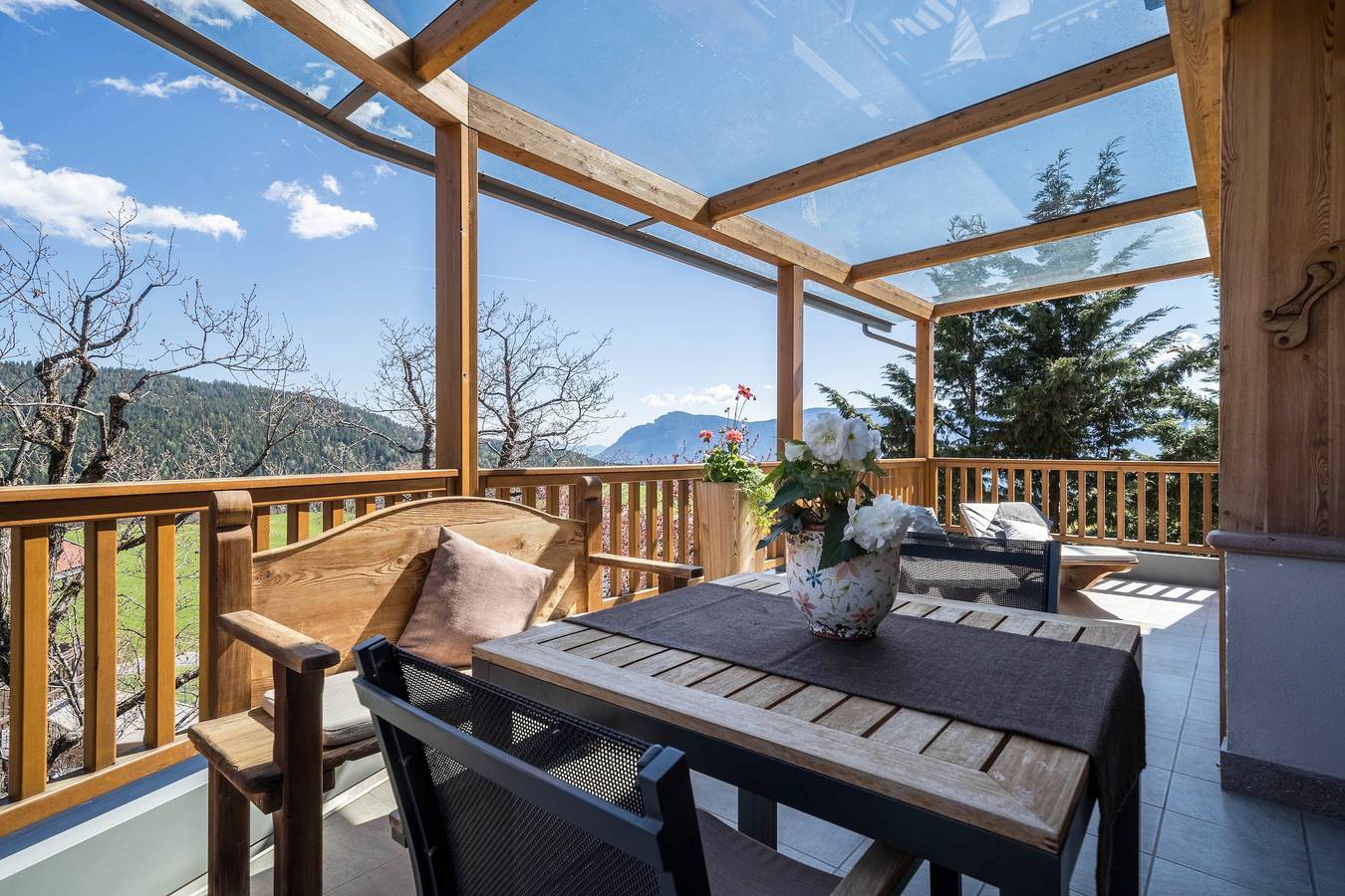 Ganze Wohnung, Ferienwohnung 'Alber - Mürri' mit privater Terrasse & Wlan in Vöran, Sarntaler Alpen