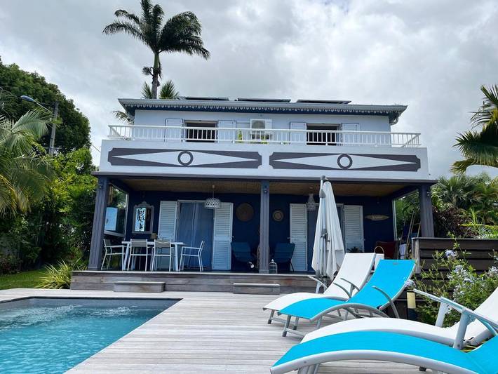 Gîte pour 2 personnes, avec vue ainsi que jardin et piscine à Sainte-Marie (Île de la Réunion) - 2