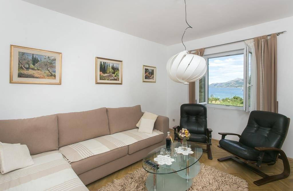 Ganze Wohnung, Ferienwohnung für 5 Personen mit Meerblick in Koločep, Grad Dubrovnik