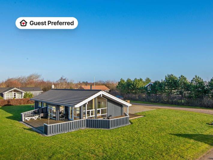 Ferienhaus für 6 Personen, mit Sauna und Terrasse sowie Whirlpool, kinderfreundlich am Ringkøbing Fjord