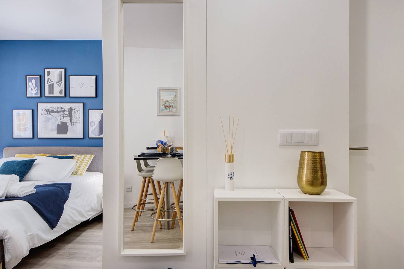 Studio-appartement 'Aveiro City Blue' met gedeelde patio en wifi, foto 7