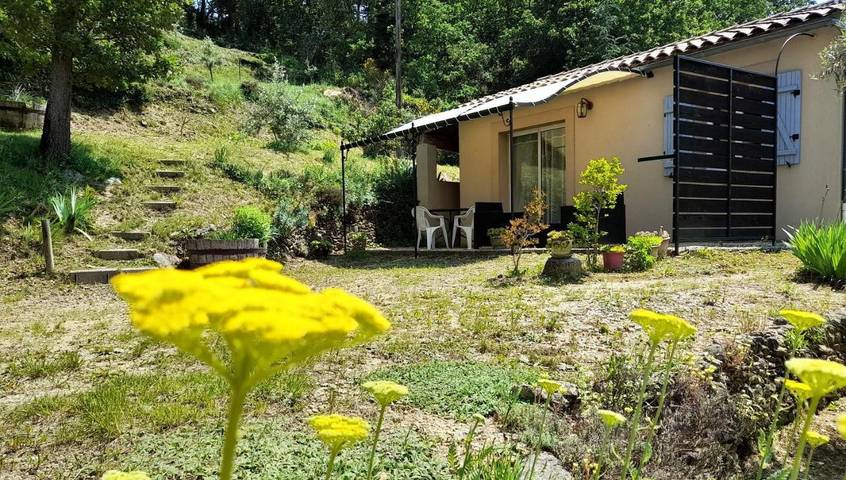 Maison de vacances pour 3 personnes, avec jardin et vue