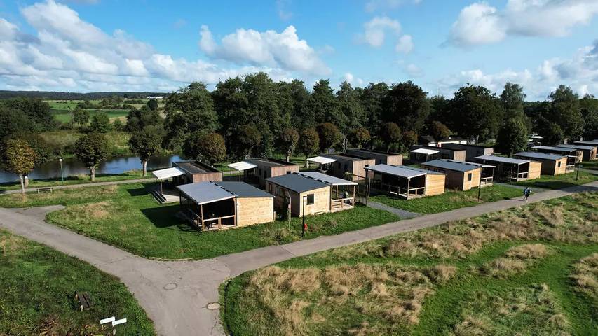 Camping pour 5 personnes, avec terrasse, animaux acceptés dans Ardennes (Belgique) - 2