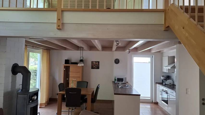 Ferienwohnung für 4 Personen, mit Sauna und Terrasse, mit Haustier