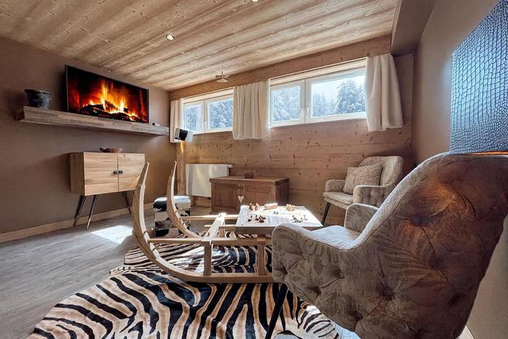 Gîte pour 2 personnes, avec sauna et jacuzzi à Montriond