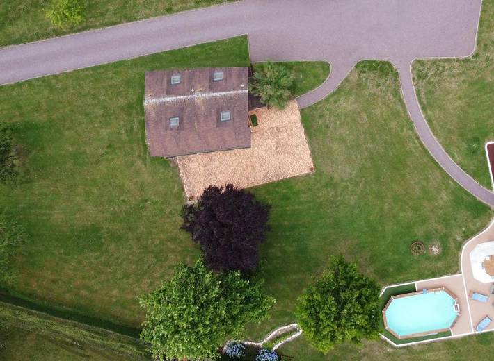 Location de vacances pour 4 personnes, avec vue et jardin, adapté aux familles à Saint-Hymer