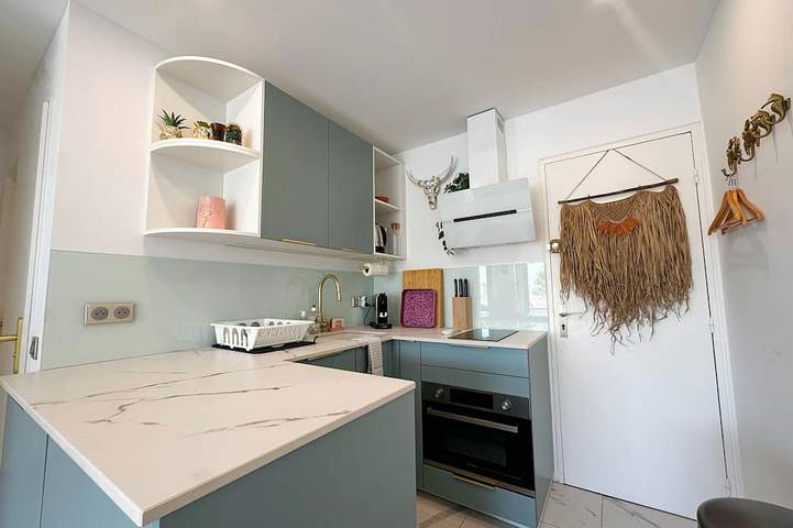 Appartement de vacances pour 4 personnes, avec terrasse et piscine