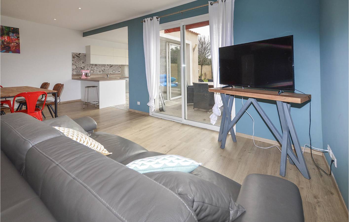 Luxuswohnung mit Pool und Terrasse, 2 km vom Strand Roya entfernt in Oletta, Calvi und Umgebung