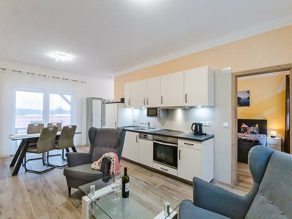 Ganze Ferienwohnung, D 054.115A - Seeoase Lychen Typ 1 in Lychensee, Lychen
