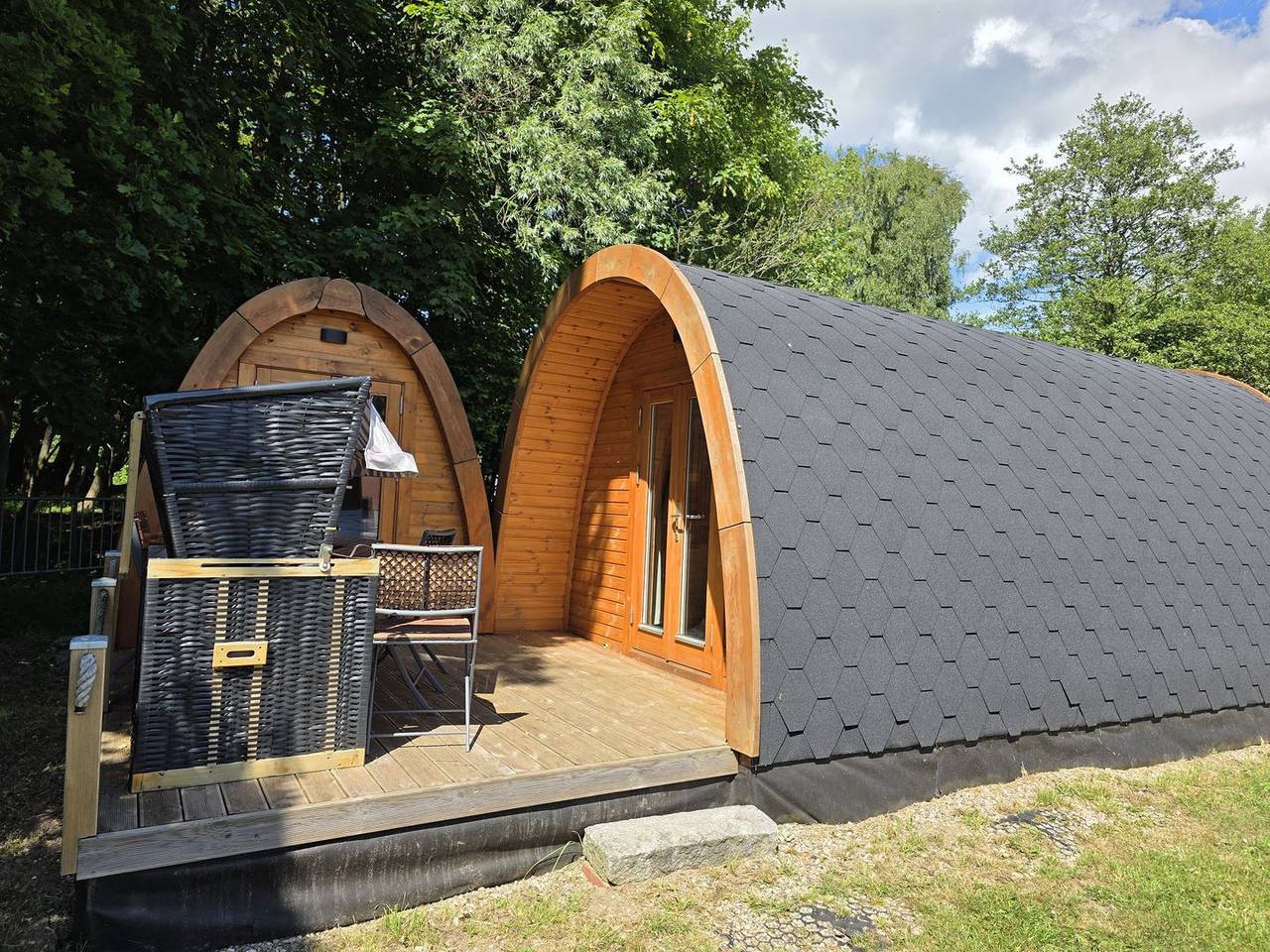 Familien Premium Pod "01-Hooge" in Silberstedt, Haithabu