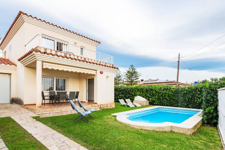 Apartamento para 6 personas, con Balcón y Jardín en Vinaroz