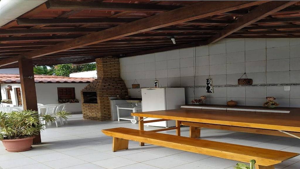 Haus in Serrambi, mit Pool, Grill und weniger als 30 Meter vom Strand entfernt in Praia Porto de Galinhas, Litoral Sul de Pernambuco