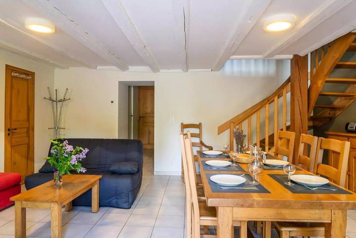 Gîte pour 8 personnes, avec Terrasse et Jacuzzi ainsi que Piscine et Sauna à Saint-Amans - 4