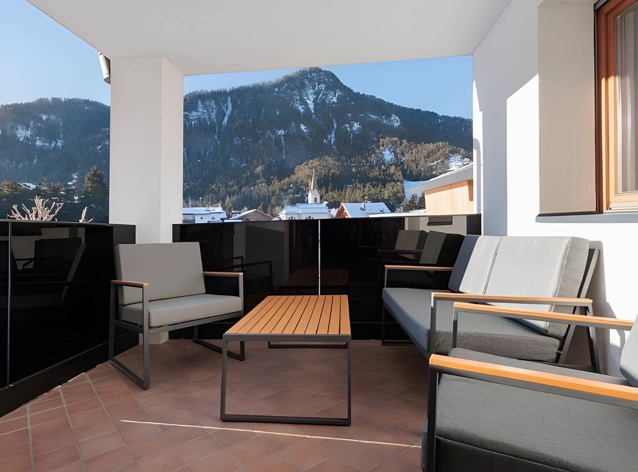 Apartamento entero, Apartamento 'Maria' con terraza privada y Wi-Fi in San Vigilio di Marebbe, Marebbe