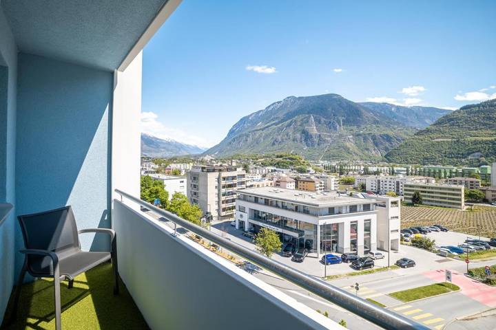 Hôtel pour 2 personnes, avec balcon à Sierre - 4
