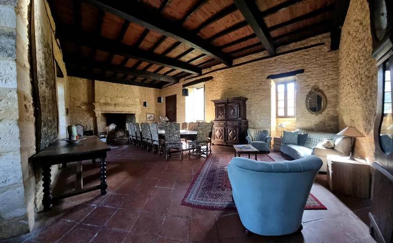 Location de vacances pour 10 personnes, avec vue et jardin à Gourdon - 3