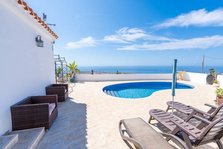 Ferienhaus für 6 Personen, mit Pool und Meerblick sowie Terrasse in Torrox - 3