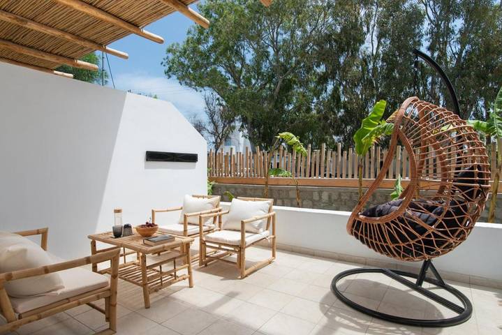 Appart’hôtel pour 4 personnes, avec jardin
