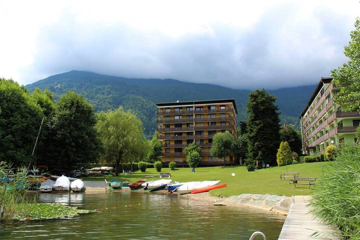 Ferienwohnung für 4 Personen, mit Garten und Ausblick sowie Seeblick und Balkon, kinderfreundlich - 1