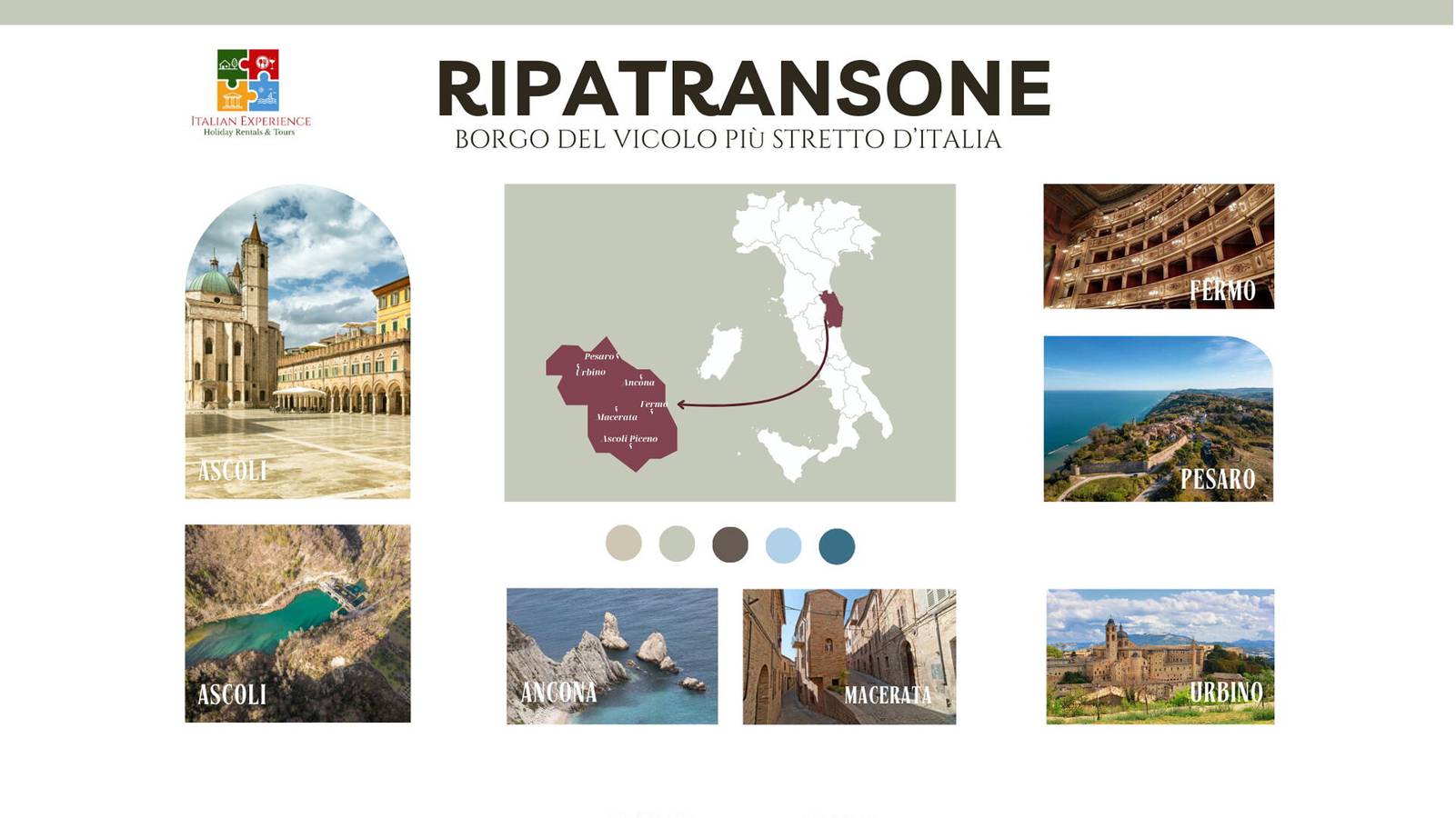 Villa La Picena in Ripatransone, Ascoli Piceno Provinz