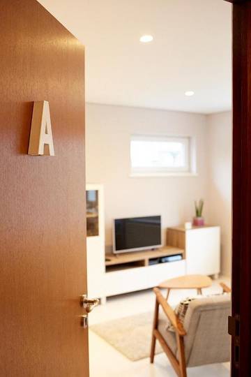 Gîte pour 3 personnes, avec vue et jardin à Alost