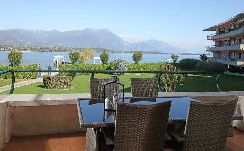 Ferienwohnung für 4 Personen, mit Balkon und Garten sowie Seeblick in Manerba del Garda - 4