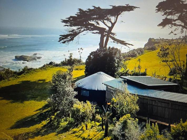 Camping voor 4 personen, met tuin en uitzicht in Nieuw-Zeeland