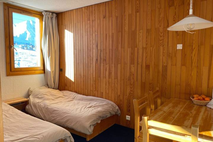 Apartamento entero, Studio with balcony in Plagne Village in Plagne Villages, La Plagne-Tarentaise