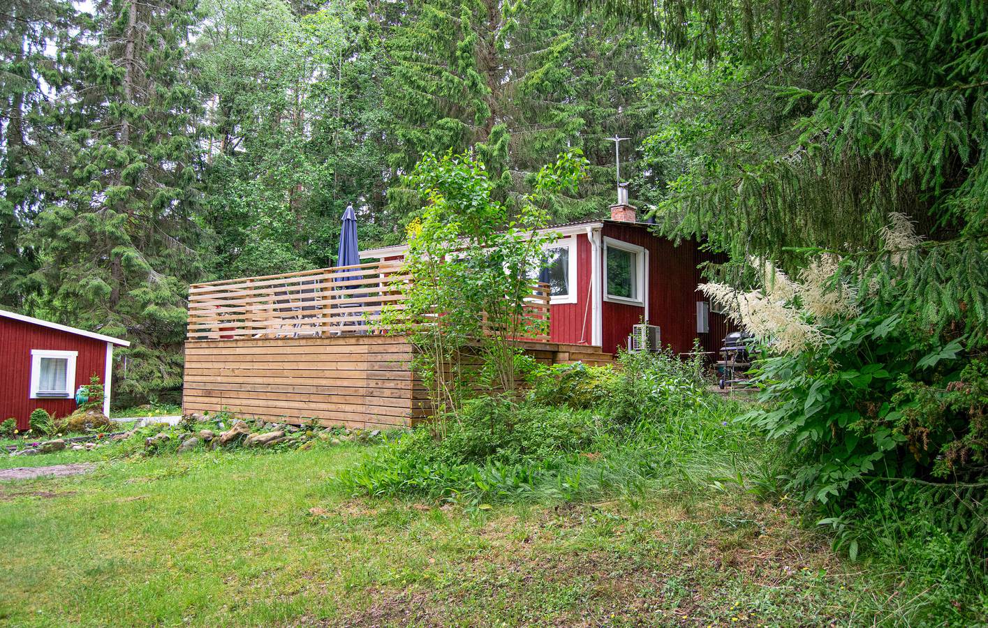 Ferienhaus für 4 Personen mit Terrasse in Örebro kommun, Örebro und Umgebung