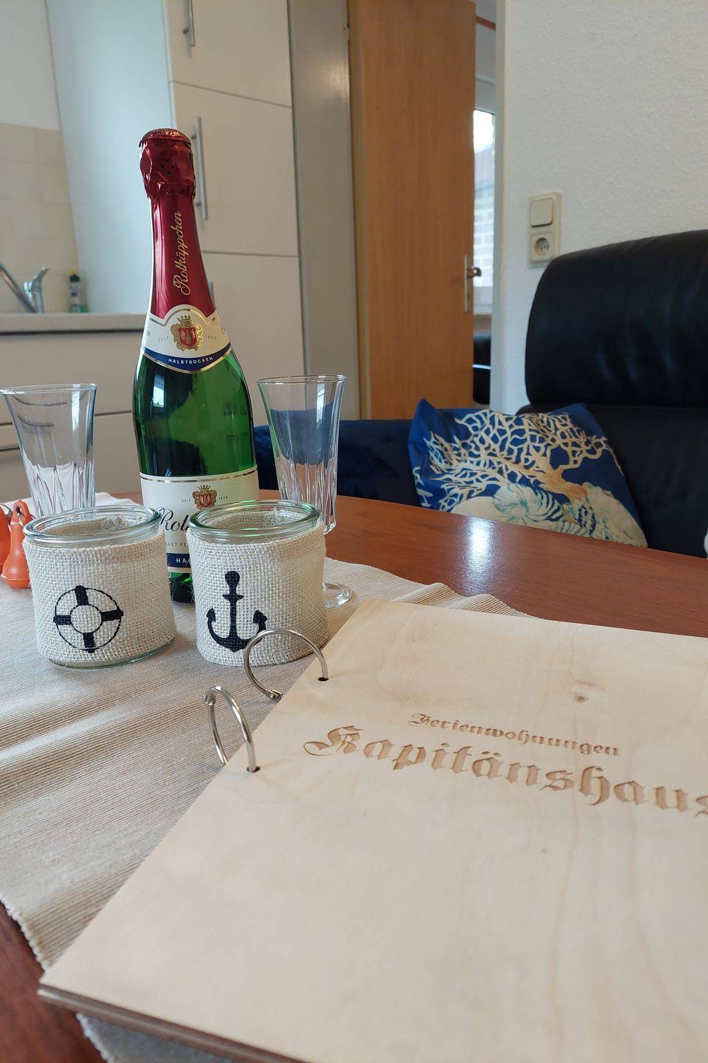 Apartamento entero, Wattwurm in Fedderwardersiel in Fedderwardersiel, Butjadingen