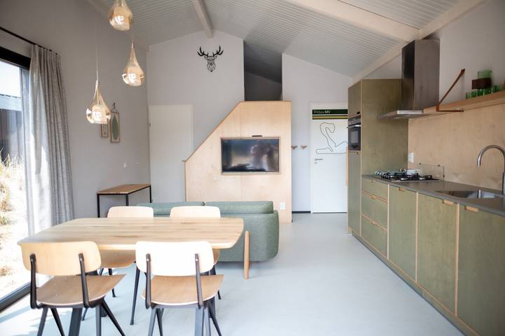 Chalet für 4 Personen, mit Terrasse und Balkon/Terrasse in Nordholland - 3