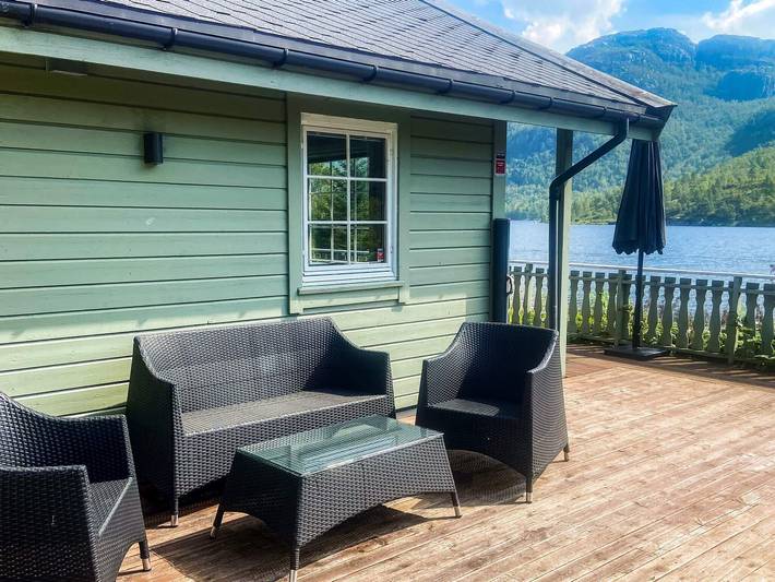 Ferienhaus für 8 Personen, mit Whirlpool und Terrasse sowie Garten in Rogaland - 4