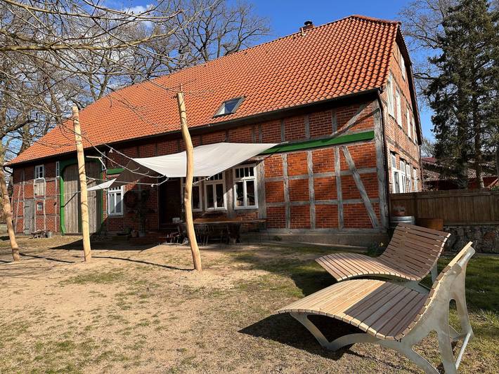 Ferienhaus für 11 Personen, mit Terrasse und Garten in Dannenberg