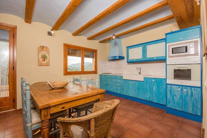 Casa rural para 6 personas, con balcón, Se admiten mascotas en Beceite
