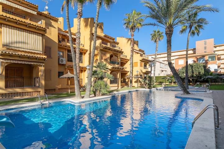 Holiday rental for 5 people, with Garden and Children pool in La Mata