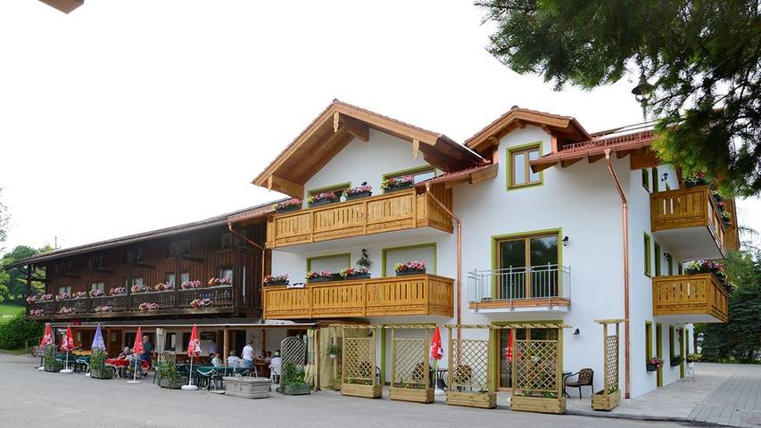 Vakantiewoning voor 4 personen, met terras en tuin, kindvriendelijk in Prien am Chiemsee