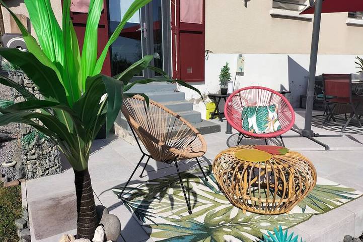 Apartamento de vacaciones para 2 personas, con jardín y terraza - 1