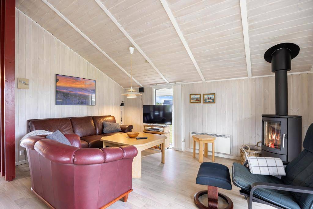 Hyggeliges Ferienhaus mit Spielhaus für eure Kinder in Skodbjerge, Haurvig