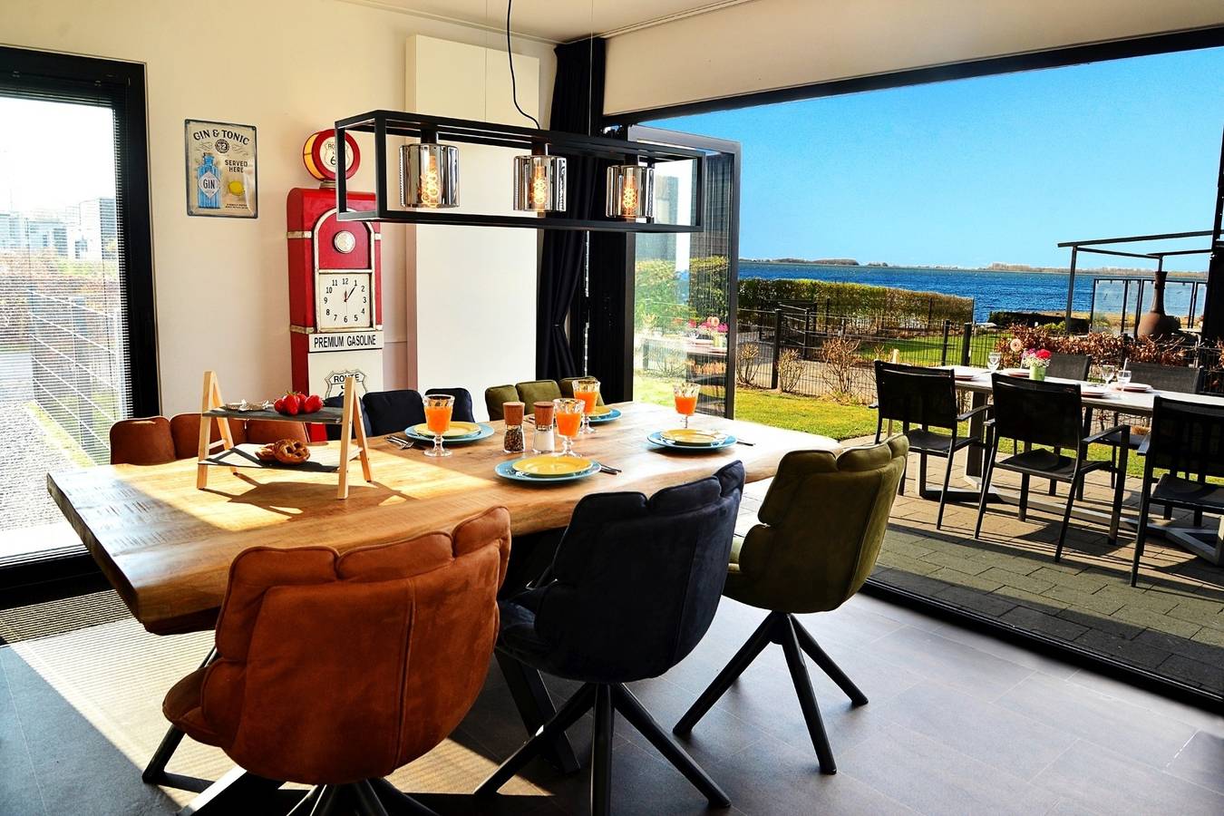 Royale Cube mit Dachterrasse. Meerblick und Strand in Veluwe