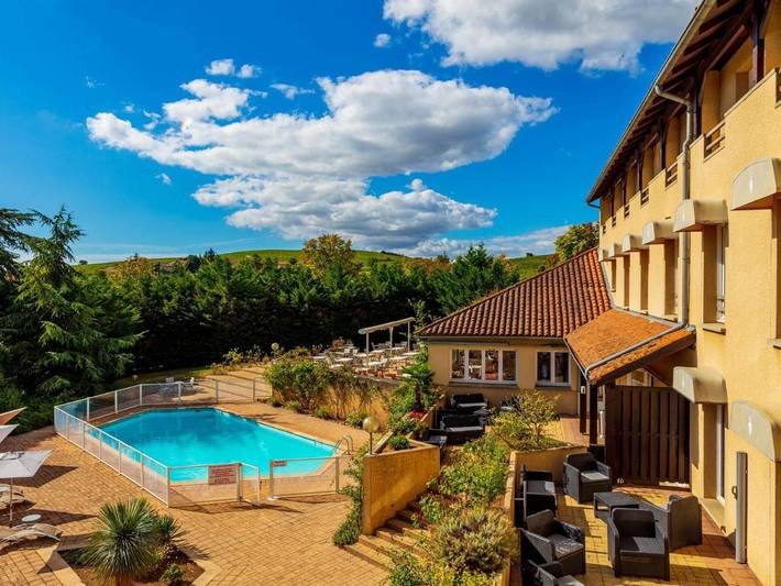 Hôtel pour 2 personnes, avec piscine ainsi que jardin et vue