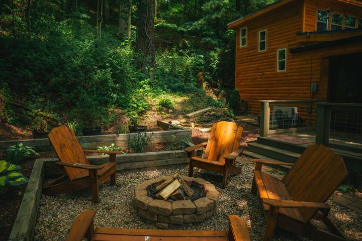 Studio für 8 Personen, mit Garten und Seeblick, mit Haustier in Indiana