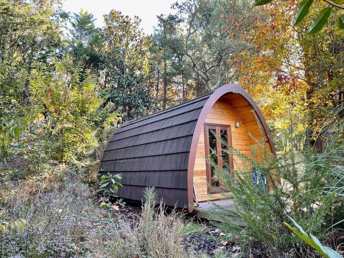 Log cabin for 4 people, with Garden in Portugal