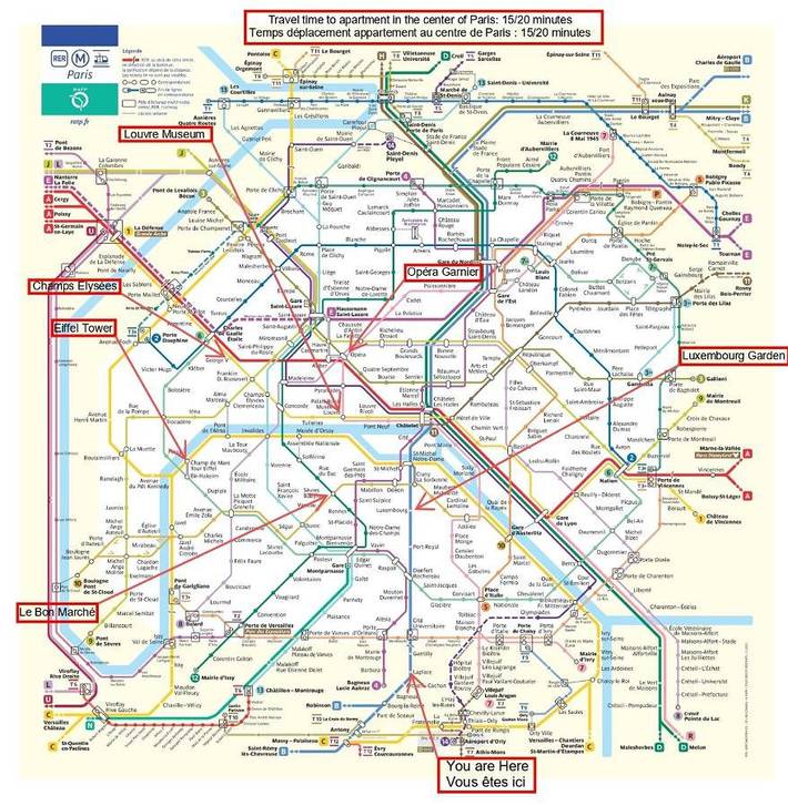 Gîte pour 7 personnes, avec vue et terrasse à Arcueil - 2