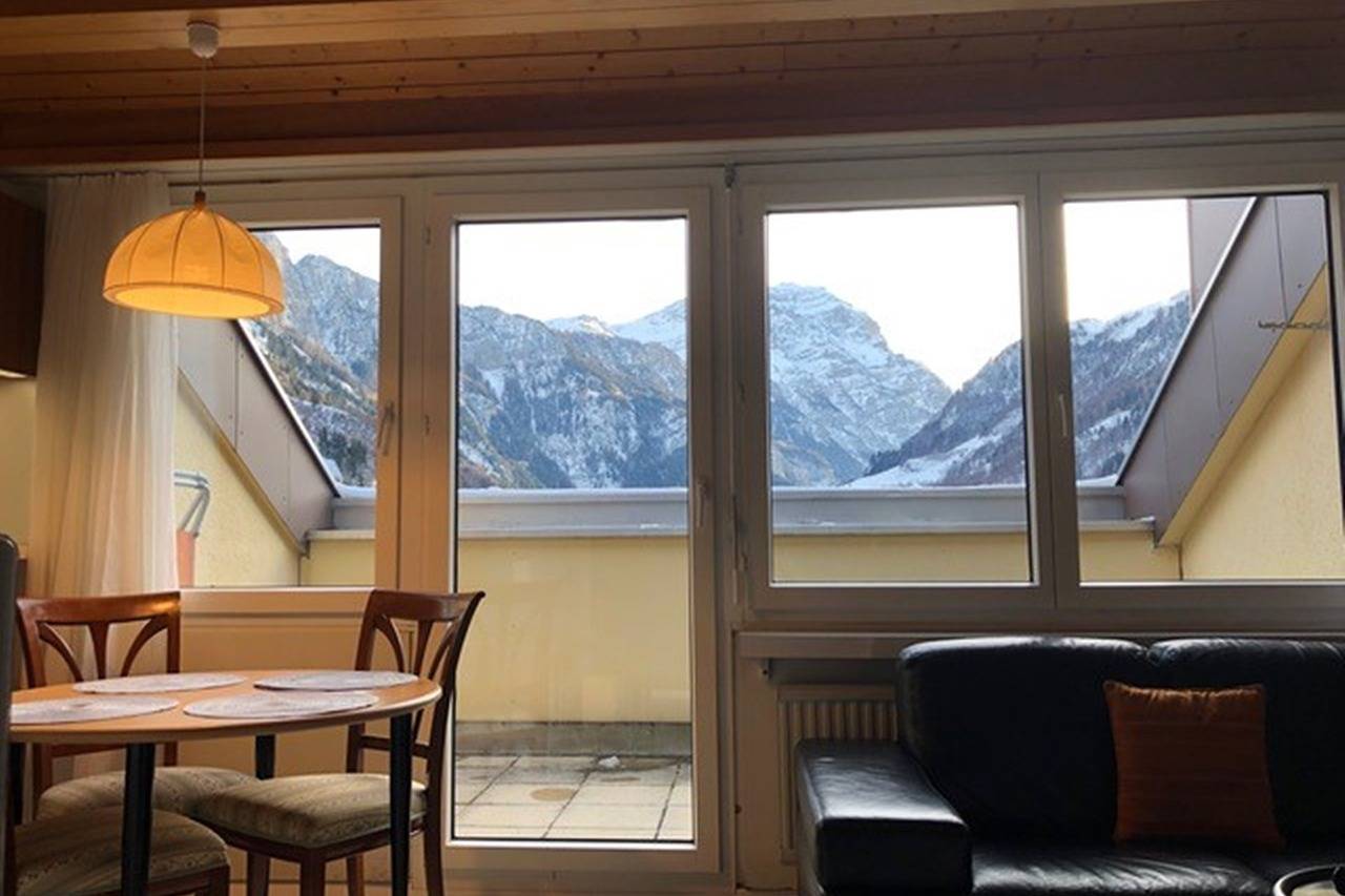 Ganze Ferienwohnung, Appartementhaus Quadern - 1 Zimmerwohnung in Pfäfers, Churer Rheintal