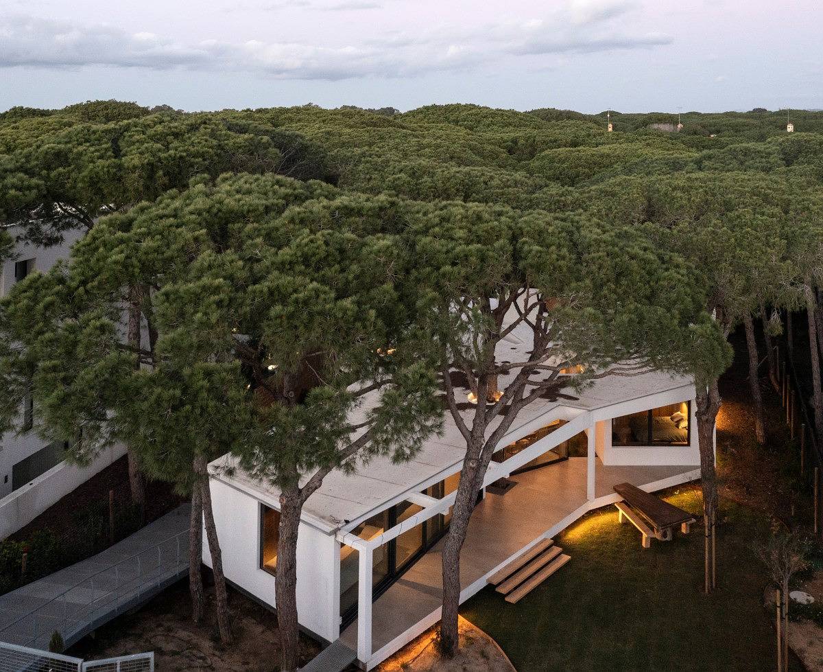 Casa Pinola-Villa im Einklang mit der Natur und hohem Komfort sowie privatem Pool am Golfplatz in Novo Sancti Petri, Chiclana de la Frontera