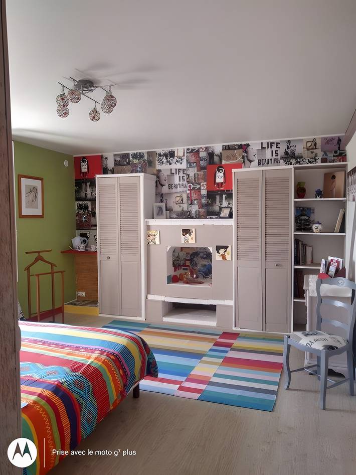 La Bohème – La Banksy: Spacious Room Between Countryside and Coast in Plouigneau, Morlaix region