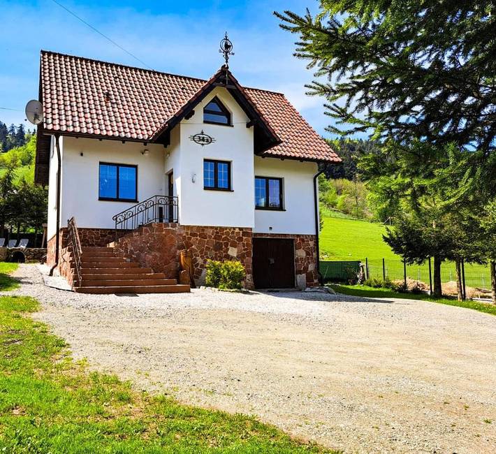 Domek letniskowy dla 11 osób, z widok i ogród na Dolny Śląsk