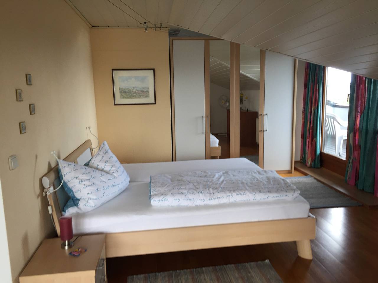 Ganze Ferienwohnung, Haus Seeblick -  Vera u. Roland Ruther - 1-Zimmer-Fewo, 2. Et, 70 m² in Markelfingen, Radolfzell am Bodensee