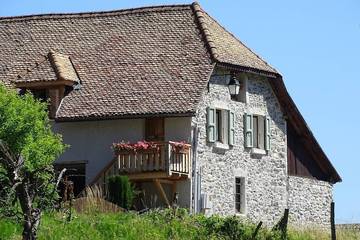 Agriturismo pour 3 personnes, avec jardin à Treffort