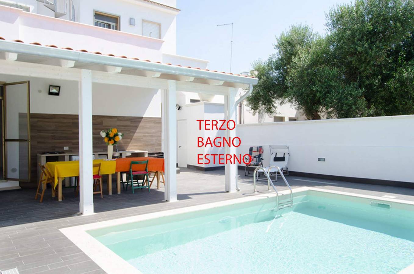 Villa Maria con Piscina nel Boomerang Village a Torre Colimena in Specchiarica, Manduria